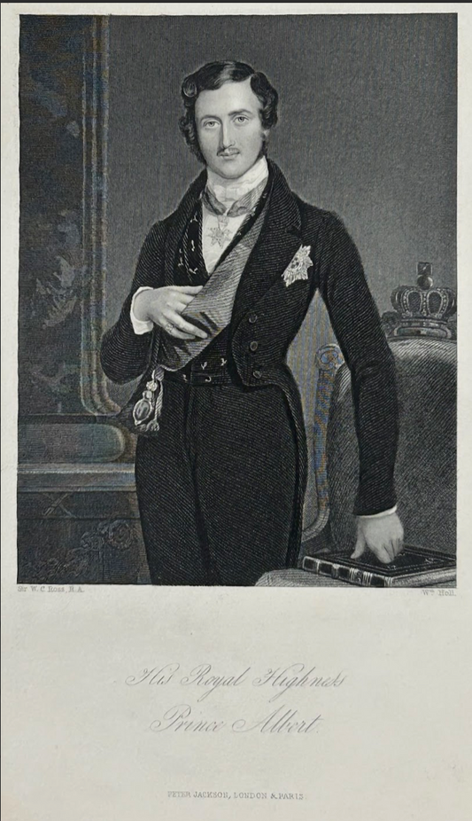 Portrait, His Royal Highness Prince Albert by Sir William Charles Ross