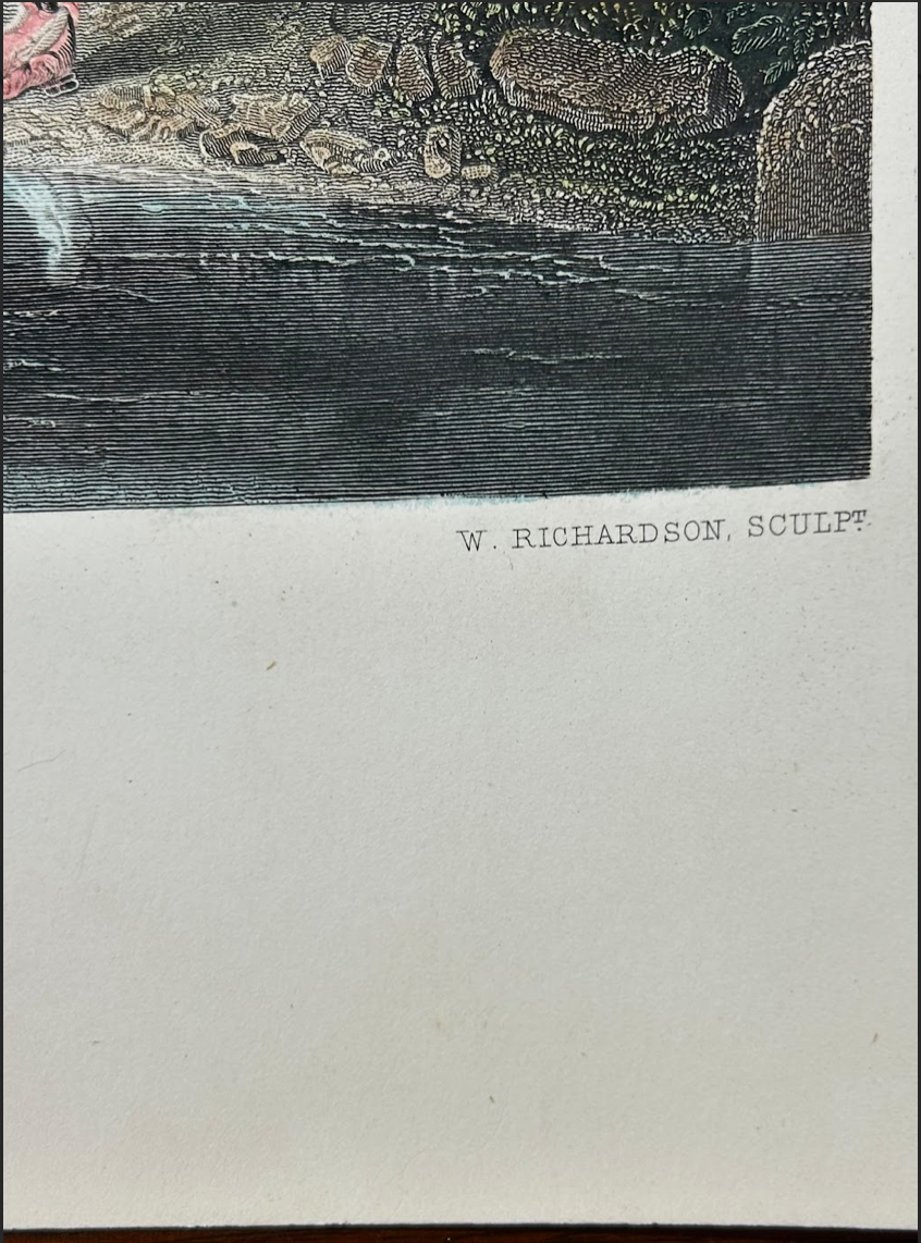 English Landscape, Crossing the Brook by Joseph Mallord William Turner