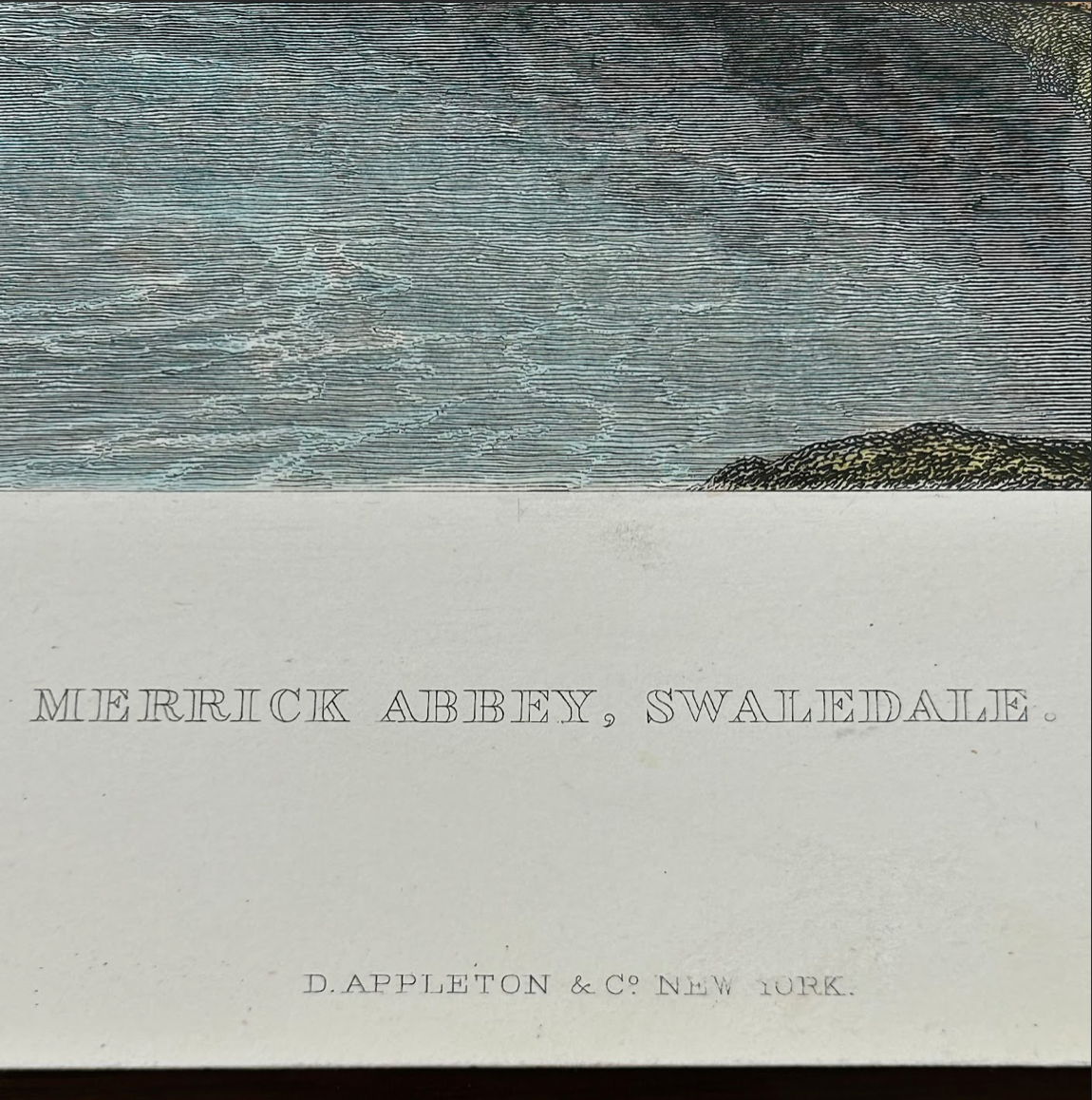 English Landscape, Merrick Abbey, Swaledale by Joseph Mallord William Turner