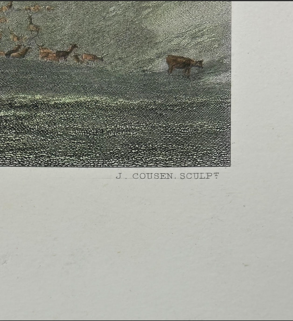 English Landscape, Petworth Park by Joseph Mallord William Turner or J.M.W. Turner