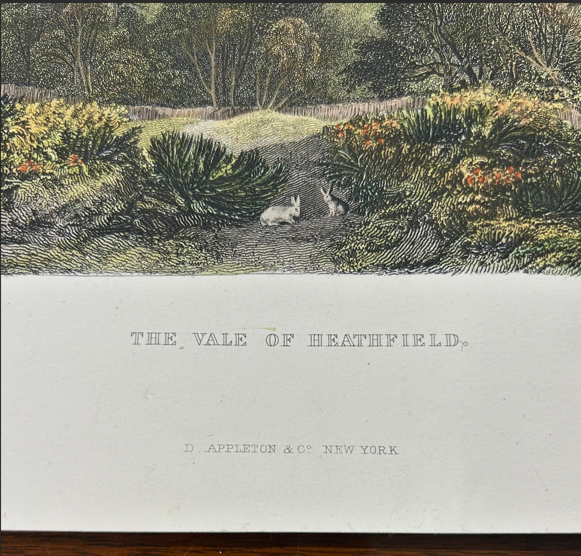 English Landscape, The Vale of Heathfield by Joseph Mallord William Turner
