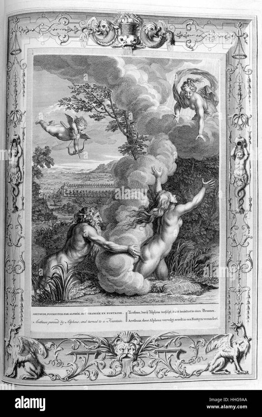 Picart, Mythology, Temple of Muses, Arethusa